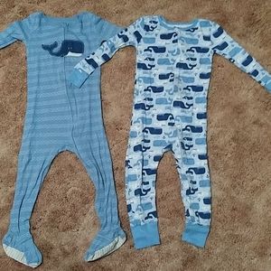 Whale pajama bundle